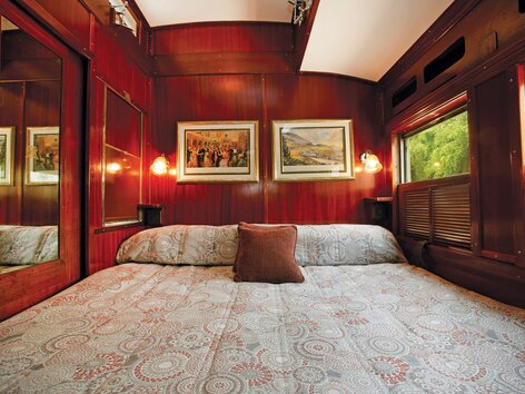 Kategorie Leopard mit Doppelbett | © Rovos Rail Tours