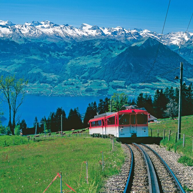 Vitznau Rigi Bahn in Luzern | © swiss-image.ch / Christof Sonderegger