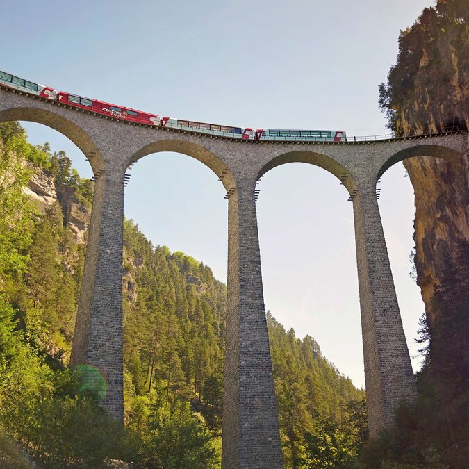 Landwasserviadukt | © Glacier Express / Stefan Schlumpf