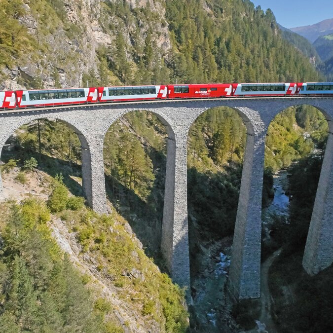Landwasserviadukt | © Glacier Express / Stefan Schlumpf