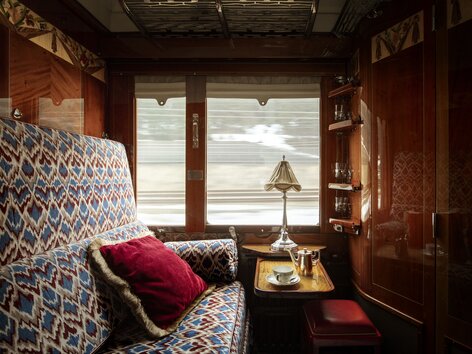Historische Kabine im Venice Simplon-Orient-Express | © Belmond