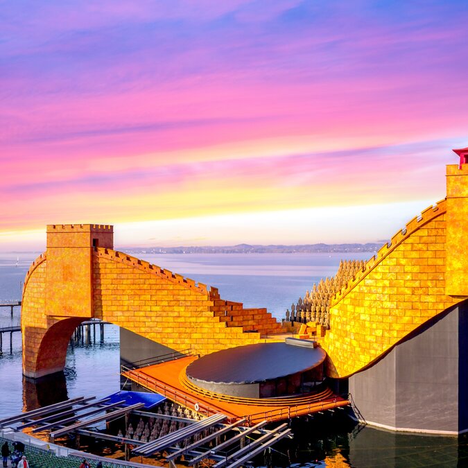 Open Air Festival Stage, Bregenz, Österreich | © shutterstock_2138476725