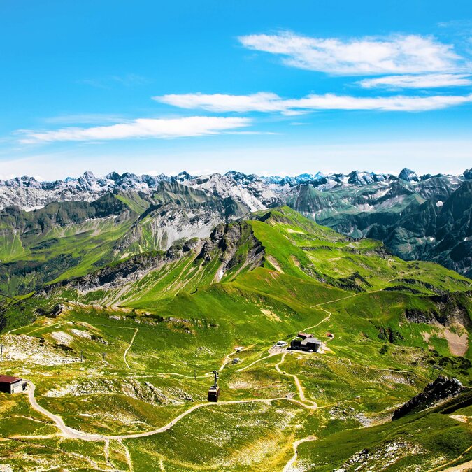 Die Allgäu Alpen in Bayern, Deutschland  | © Shutterstock 2396827573