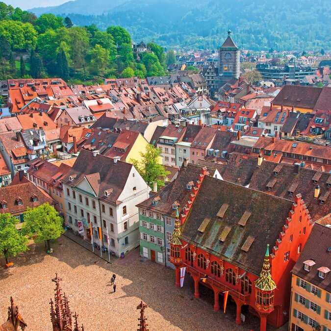 Die Altstadt von Freiburg | © Shutterstock 161279672