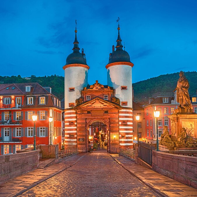 Alte Brücke in Heidelberg | © Shutterstock 1937205493