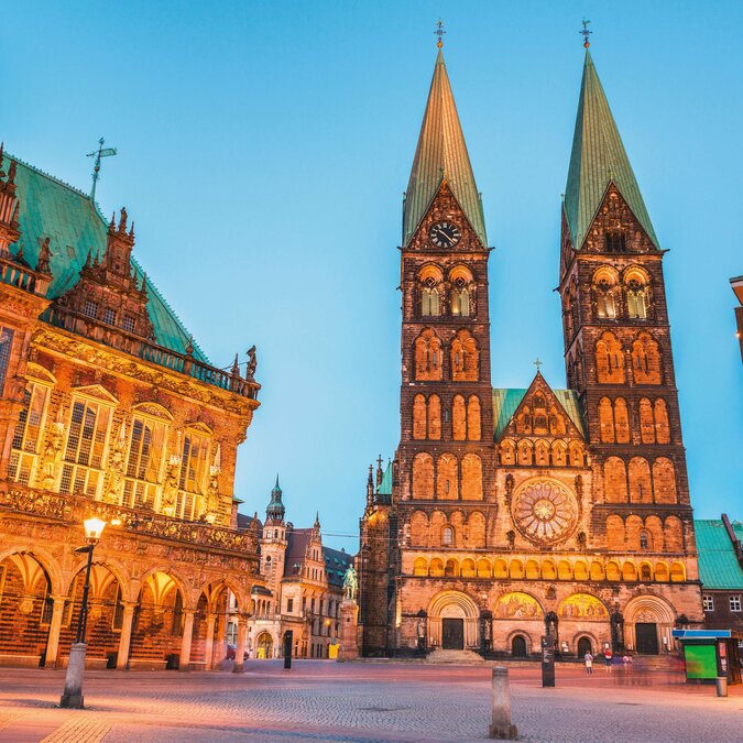Der Bremer Marktplatz  | © Shutterstock 505892521