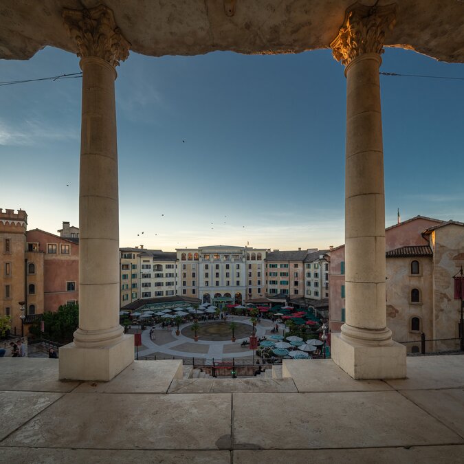 Aperçu de l’hôtel italien Colosseo à Europa‑Park Rust | © Europa-Park