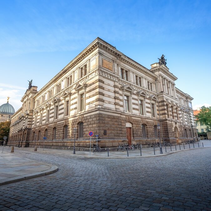 Albertinum Museum Building - Dresden, Sachsen, Deutschland | © Shutterstock 2270454435