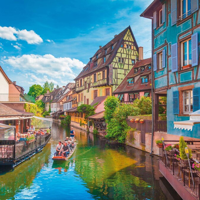 Die historische Stadt Colmar | © Shutterstock 604232009