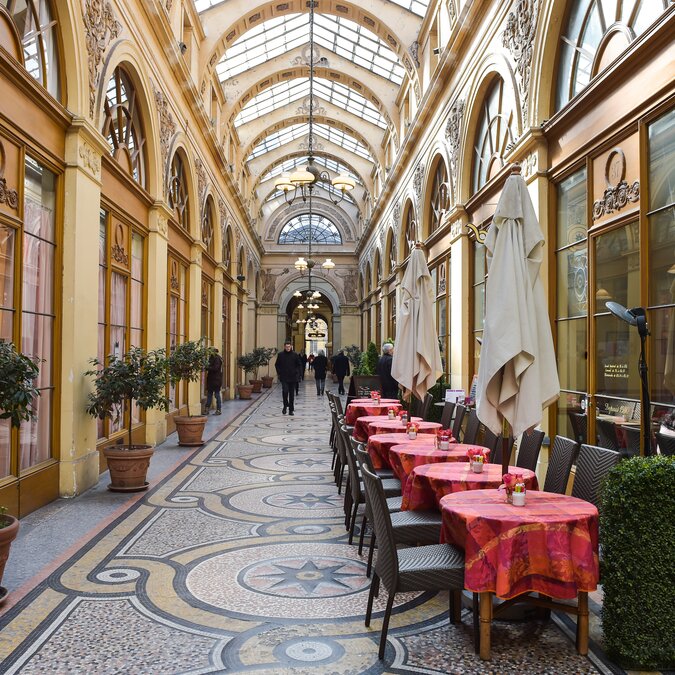 Eine überdeckte Passage in Paris | © Shutterstock 265948727