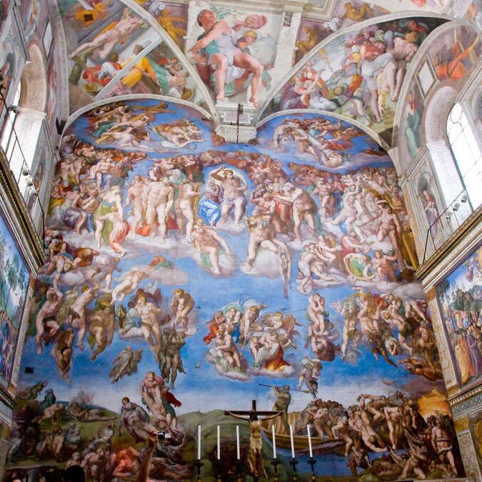 Sixtinische Kapelle von Michelangelo | © Shutterstock 83706781