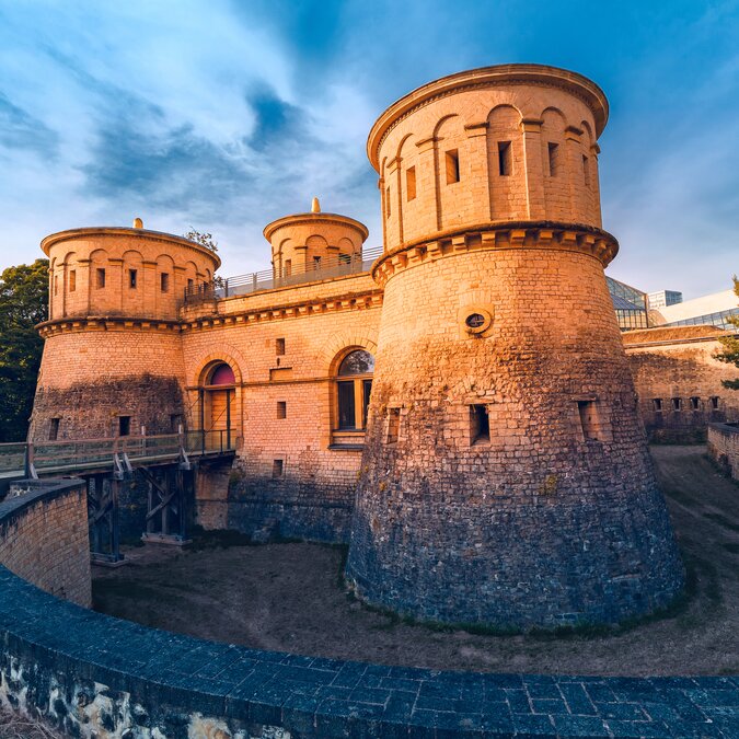 Museum Dräi Eechelen, Fort Thüngen, Luxemburg | © shutterstock_1523546498