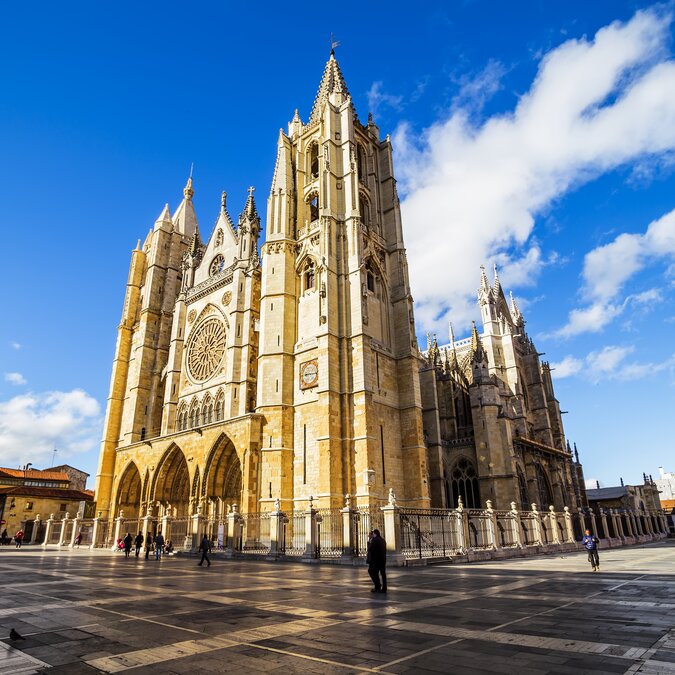 Gotische Kathedrale von León | © Shutterstock 165406754