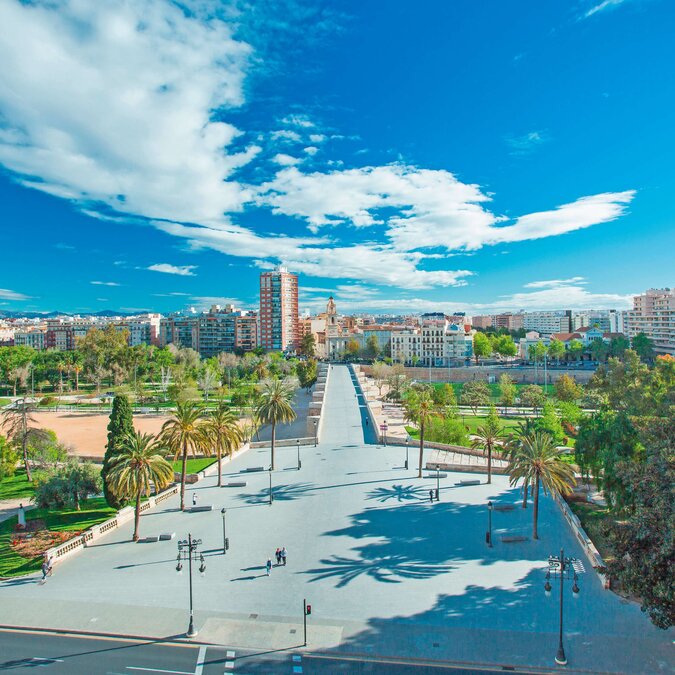 Turia Gardens Park, Valencia | © Shutterstock 1039454329